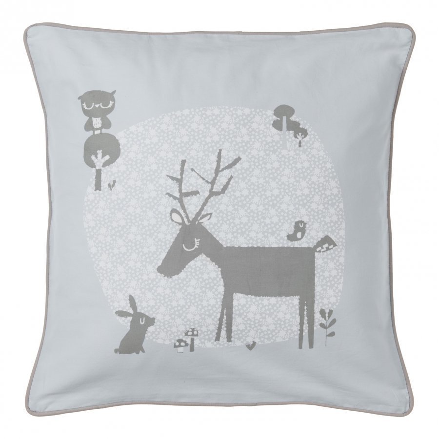 Vinter & Bloom Forest Friends Cushion Cover Bluebell Tyyny