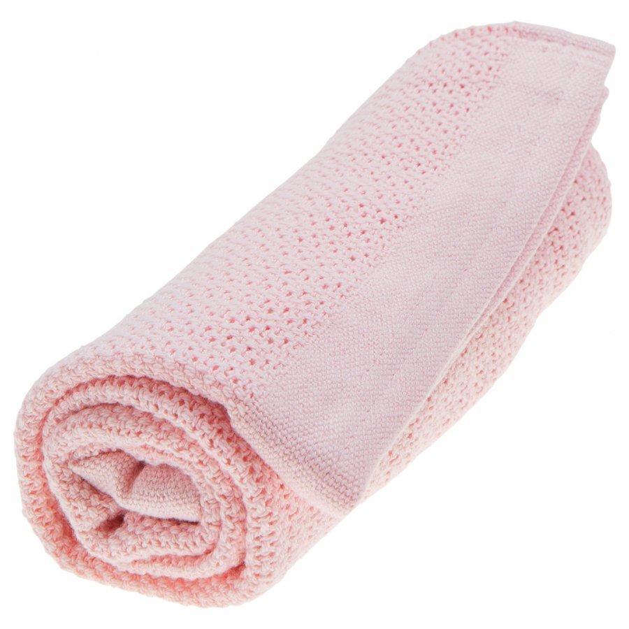 Vinter & Bloom Soft Grid Blanket Blossom Pink Huopa