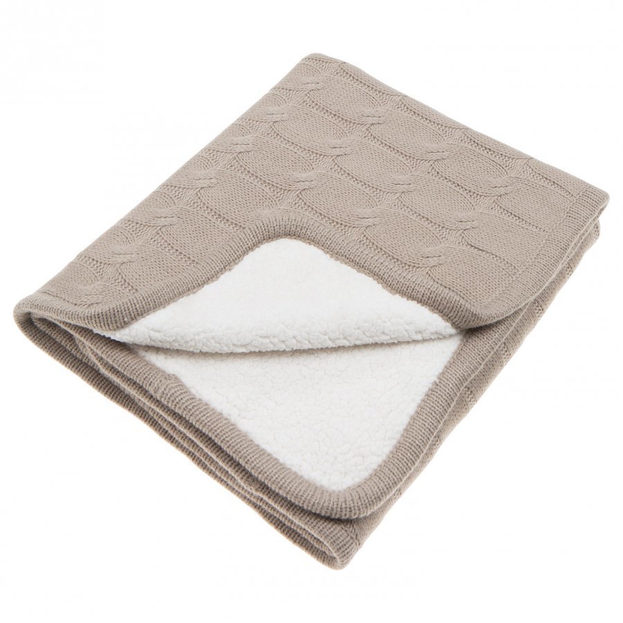 Vinter & Bloom Teddy Blanket Sand Huopa