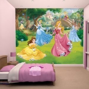 Walltastic Kuvatapetti Disney Princess 244 x 305 cm