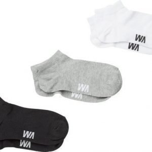 Warp T  Low Sock 3p nilkkasukat