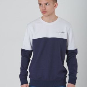 Wesc Block Sweatshirt Jr Neule Sininen