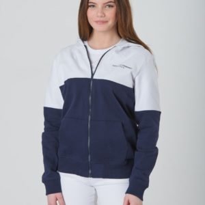 Wesc Block Zip Hoodie Jr Huppari Sininen