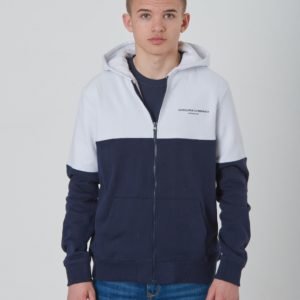 Wesc Block Zip Hoodie Jr Huppari Sininen