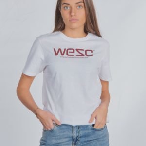 Wesc Max Logo Tee T-Paita Valkoinen