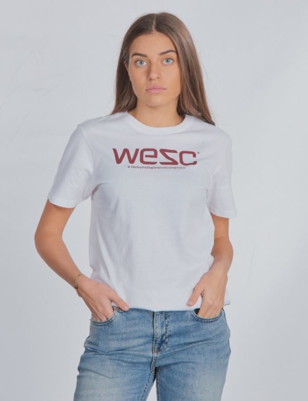 Wesc Max Logo Tee T-Paita Valkoinen