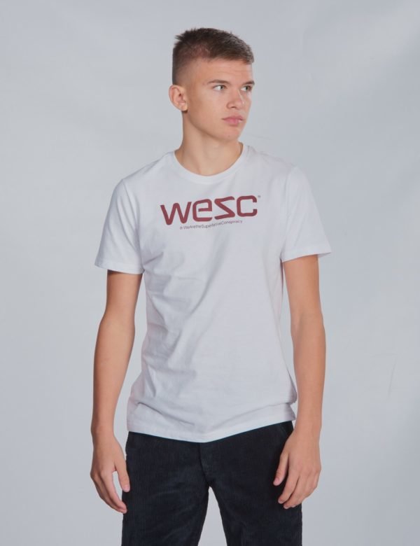 Wesc Max Logo Tee T-Paita Valkoinen