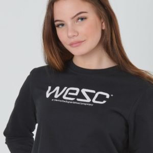 Wesc Wesc Sweatshirt Jr Neule Musta