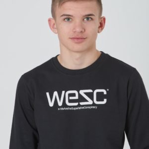 Wesc Wesc Sweatshirt Jr Neule Musta