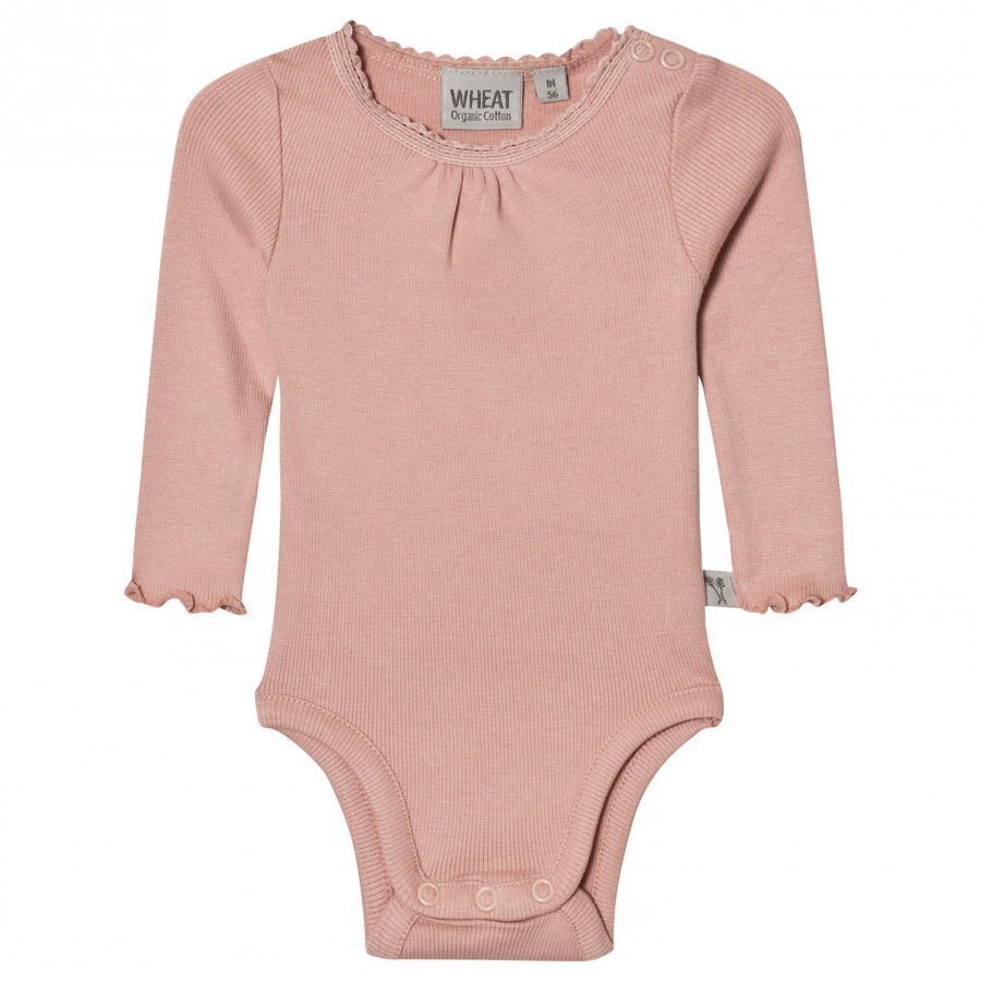 Wheat Baby Body Rib Lace Misty Rose Body