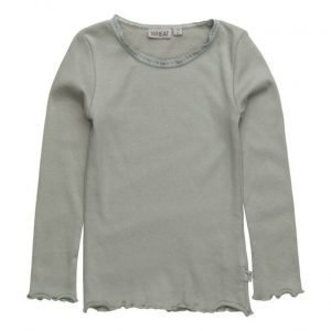 Wheat Rib T-Shirt Lace Ls