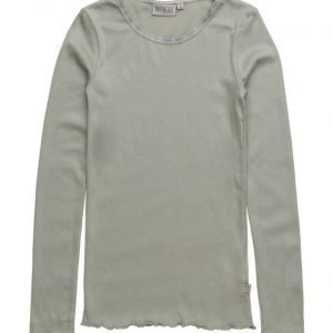 Wheat Rib T-Shirt Lace Ls