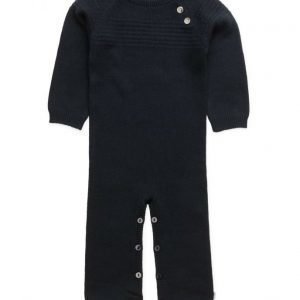 Wheat Sailor Knit Jumpsuit