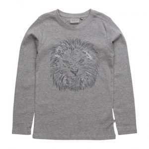 Wheat T-Shirt Angry Lion Ls