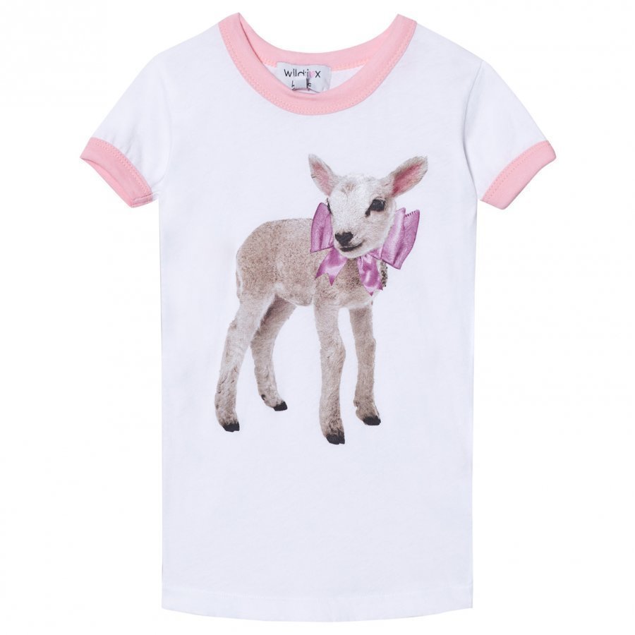 Wildfox White Little Lamb Vintage Tee T-Paita