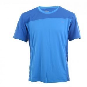 Wilson B Rush Colorblock Crew Tekninen T-paita Sininen