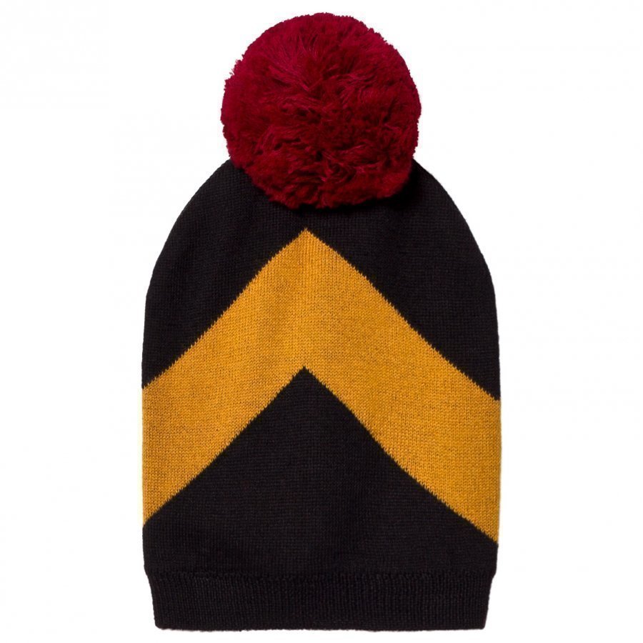 Wolf & Rita Beanie Jorge Black/Yellow Pipo