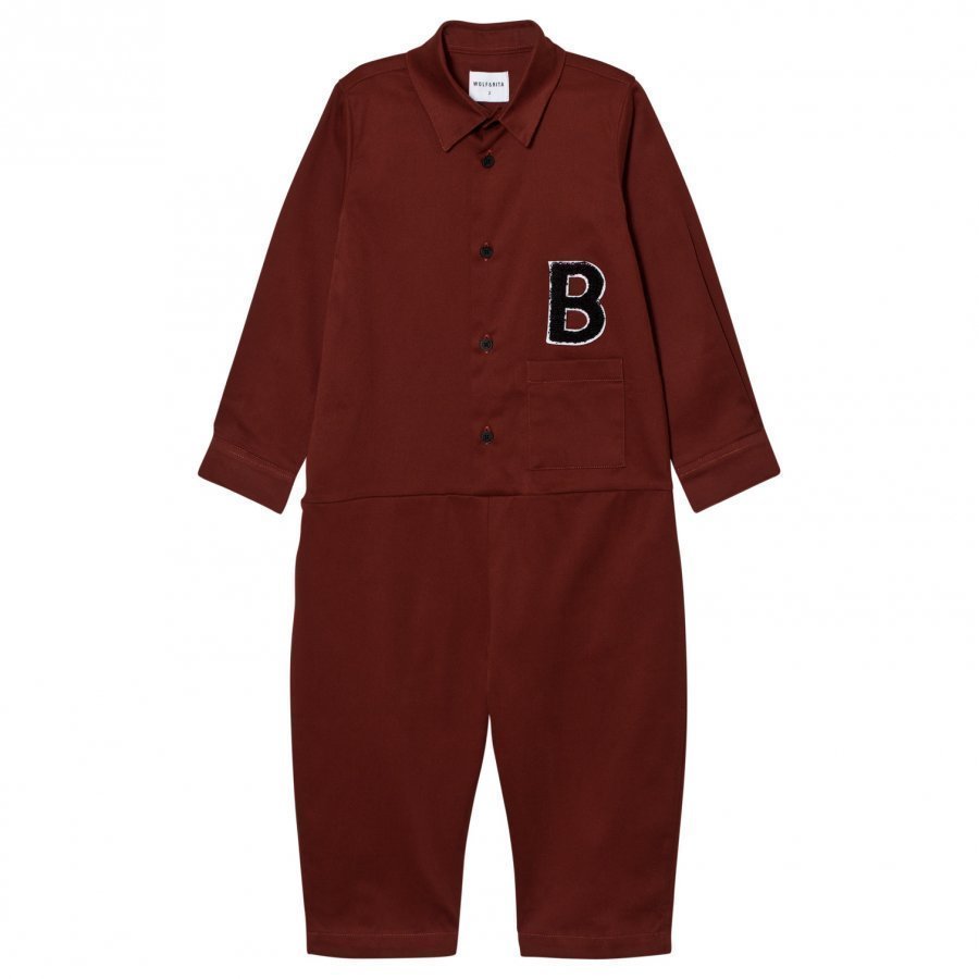 Wolf & Rita Miguel Jumpsuit Bordeaux Potkupuku