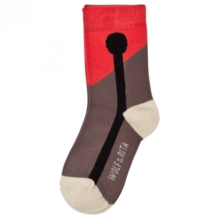 Wolf & Rita Mini Socks Grey Sukat