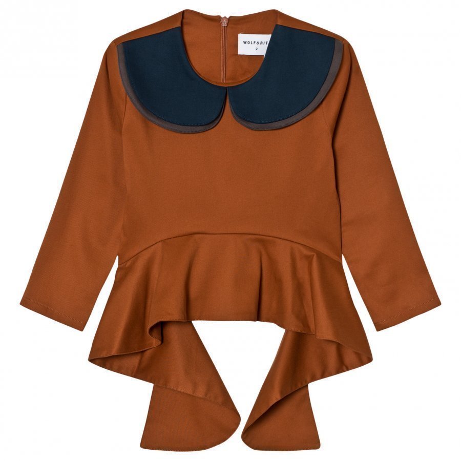 Wolf & Rita Teresa Blouse Orange Pusero