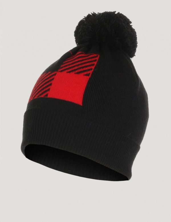 Woolrich Buffalo Beanie Hat Hattu Musta