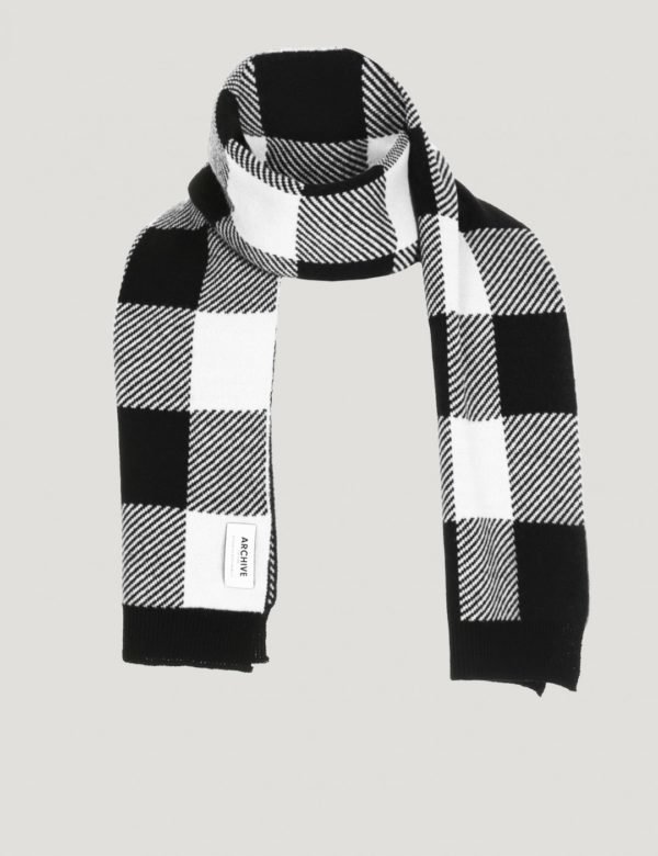 Woolrich Maxy Buffalo Scarf Kaulaliina Valkoinen