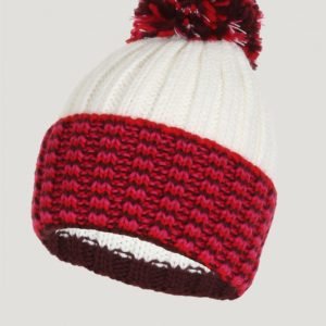 Woolrich Multicolor Pon Pon Hat Hattu Punainen