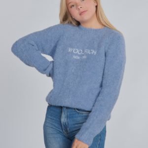 Woolrich Woolrich Crew Neck Neule Sininen