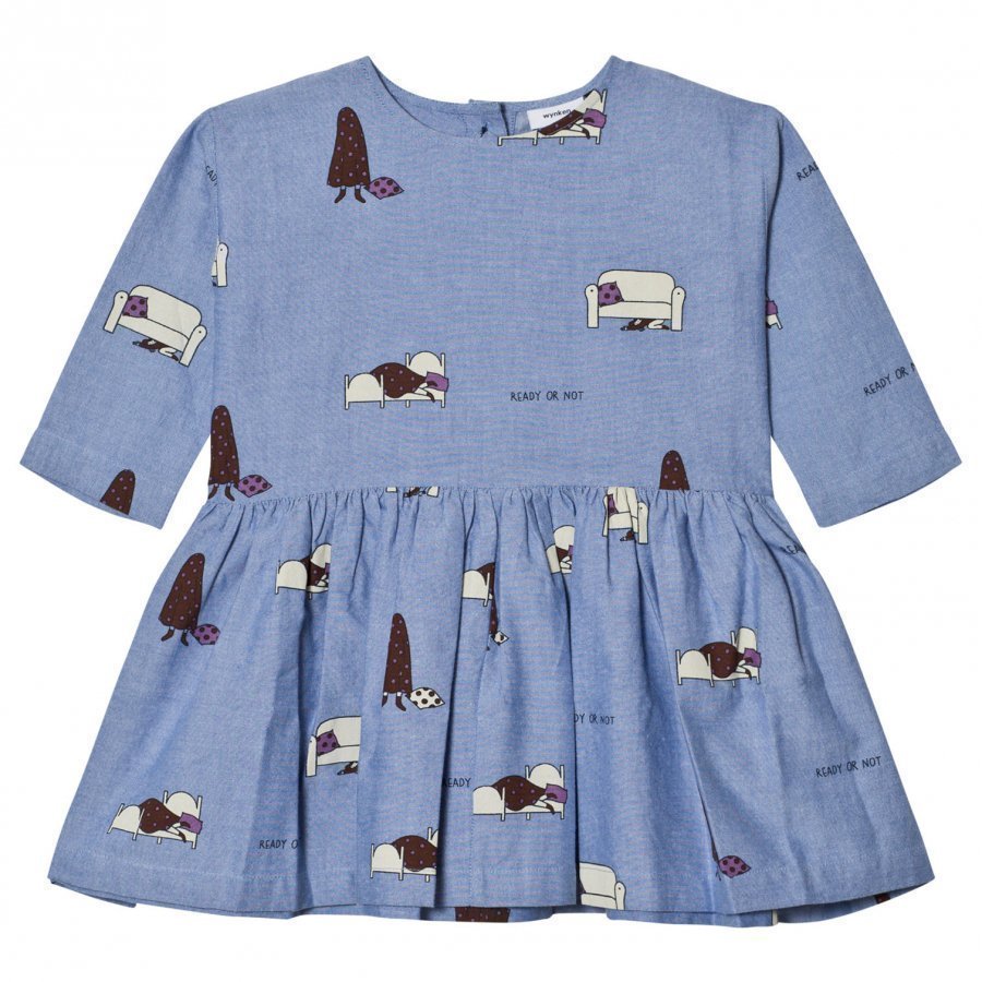 Wynken Chambray Hide And Seek Gather Dress Mekko