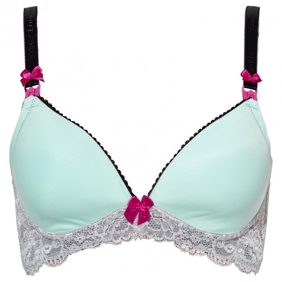 You! Lingerie Anastasia Bra Light Blue/Glacier Gray Raskausajan Rintaliivit