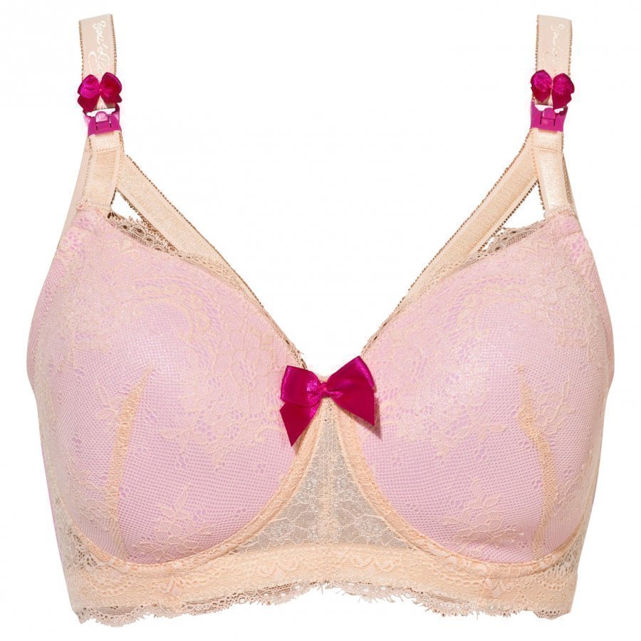 You! Lingerie Violet Bra Pale Pink/Nude Raskausajan Rintaliivit