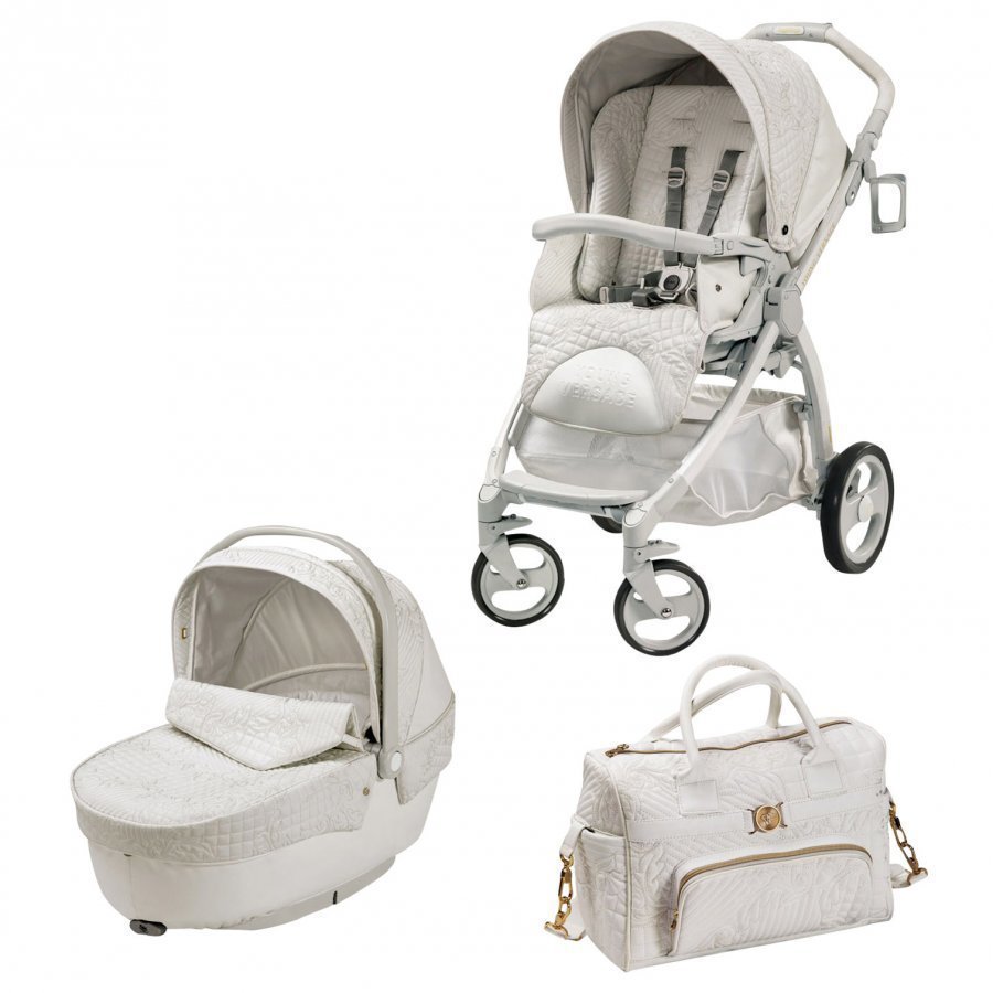 Young Versace Stroller White Yhdistelmävaunut