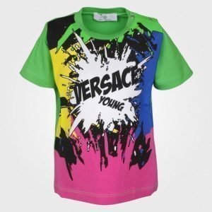 Young Versace T-Shirt Multicolor T-Paita