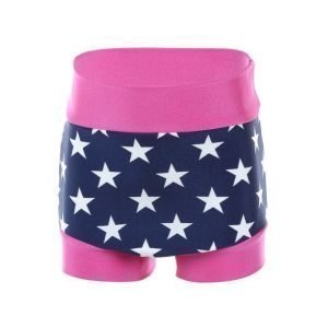 Zunblock Zunblock Zwimmies Stars And Stripes UV-uimahousut Sininen / Roosa