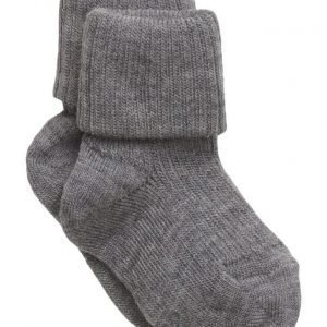 mp Denmark Ankle Wool Rib Turn Down