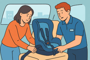 Turvaistuimen asennus ja yleisimmät asennusvirheet