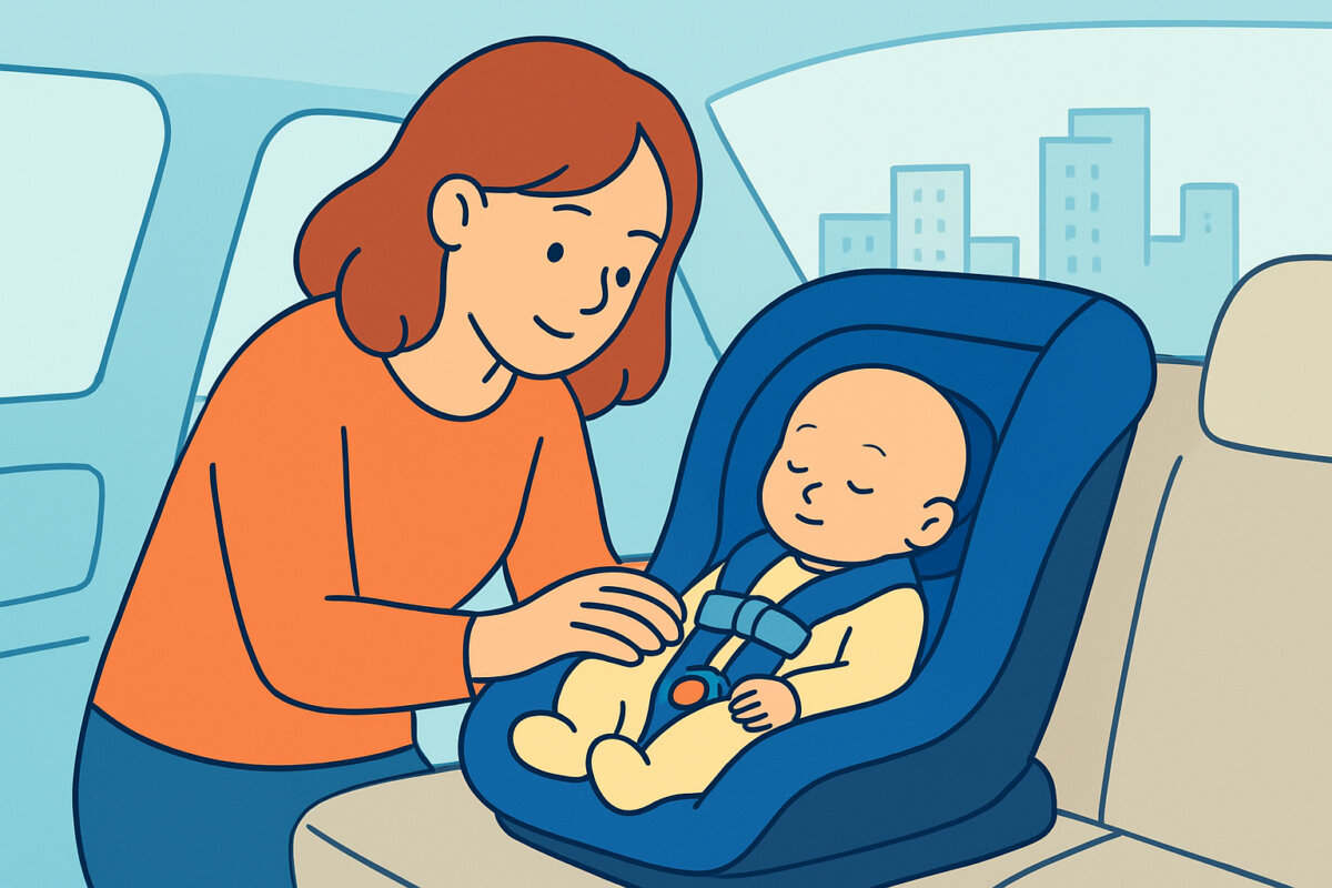 Turvakaukalon valinta vastasyntyneelle – turvallisuus ja istuvuus